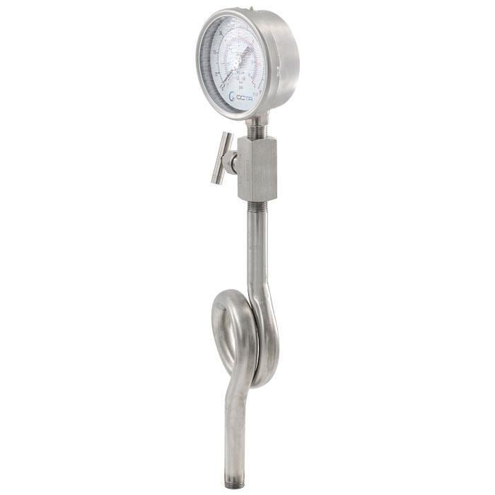 needle-valve-pressure-gauge-syphon-เพรสเชอร์เกจ-octa-sideview