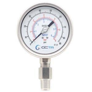 เกจวัดแรงดัน_pressure-gauge_snubber_octa_front เกจวัดแรงดัน_pressure-gauge_snubber_octa_front